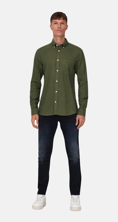 Image du produit Only & Sons Chemise unie à manches longues (S)