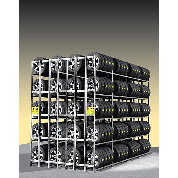 Actual product image kaiserkraft Tire rack, galvanized