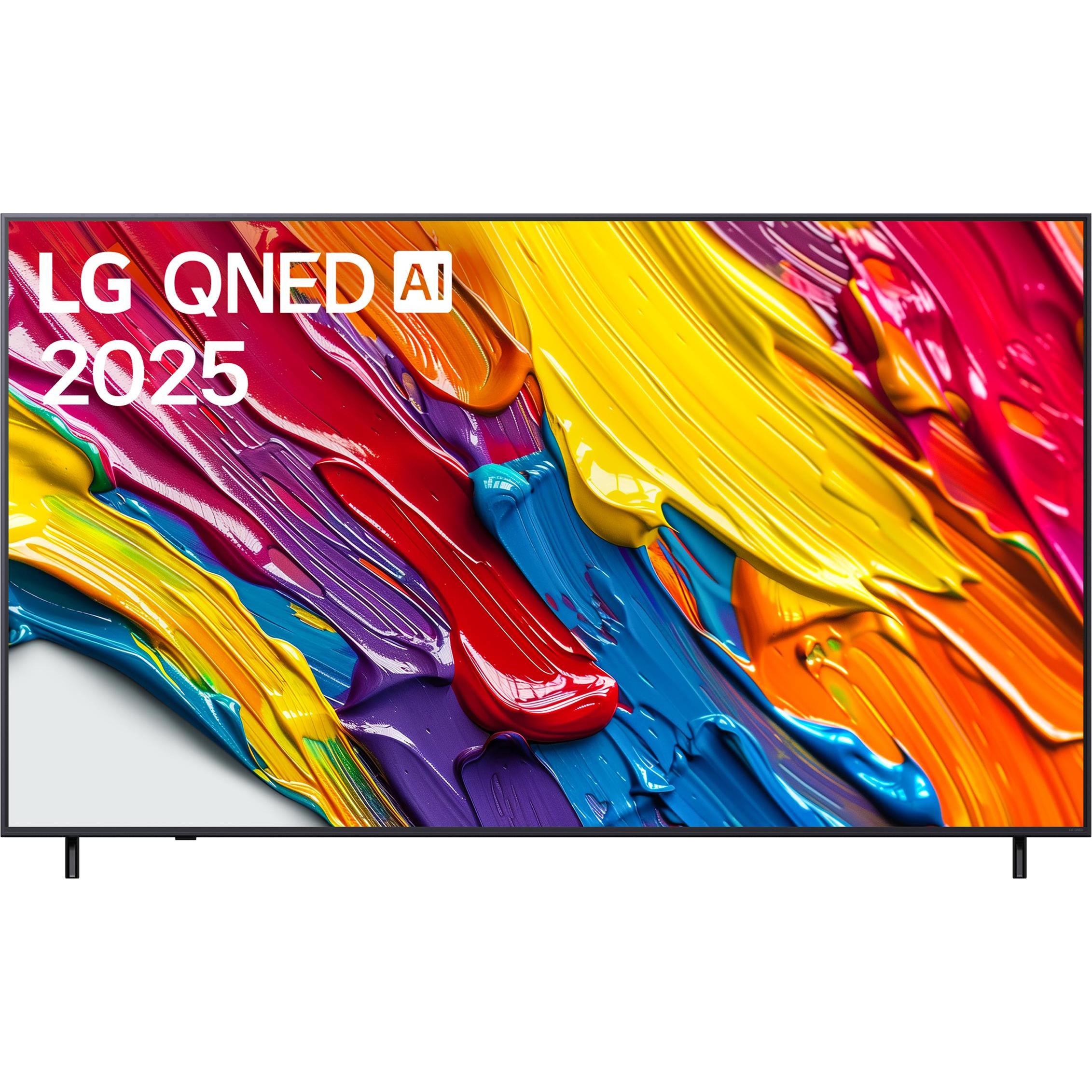 LG 86QNED82A6B 4K QNED TV 217 cm (86) (86", QNED82, QNED, 4K, 2025), TV, Schwarz