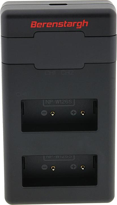 Produktbild Berenstargh Hyper PD Ladegerät für Fuji NP-W126 HS30 EXR HS30EXR HS-30EXR HS33 EXR HS33EXR HS-33EXR (Kamera Akku Ladegerät)