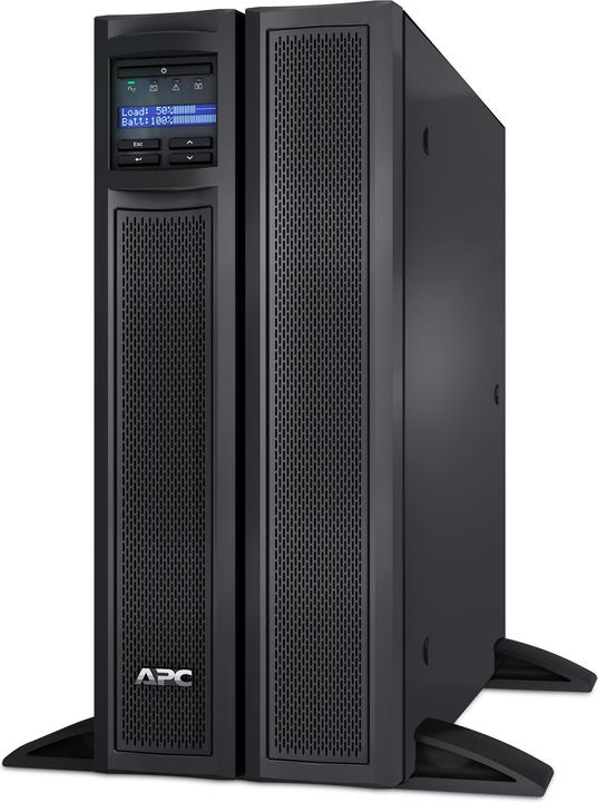 Produktbild APC Smart UPS X 2200VA Short-Depth Tower/Rack Convertible LCD 200-240V mit Netzwerk Karte (2200 VA, 1980 W, Line-Interaktiv USV)