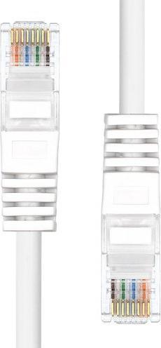 Produktbild ProXtend U/UTP CAT5e PVC AWG 24 CU White 0.5M (U/UTP, CAT5e, 0.50 m)