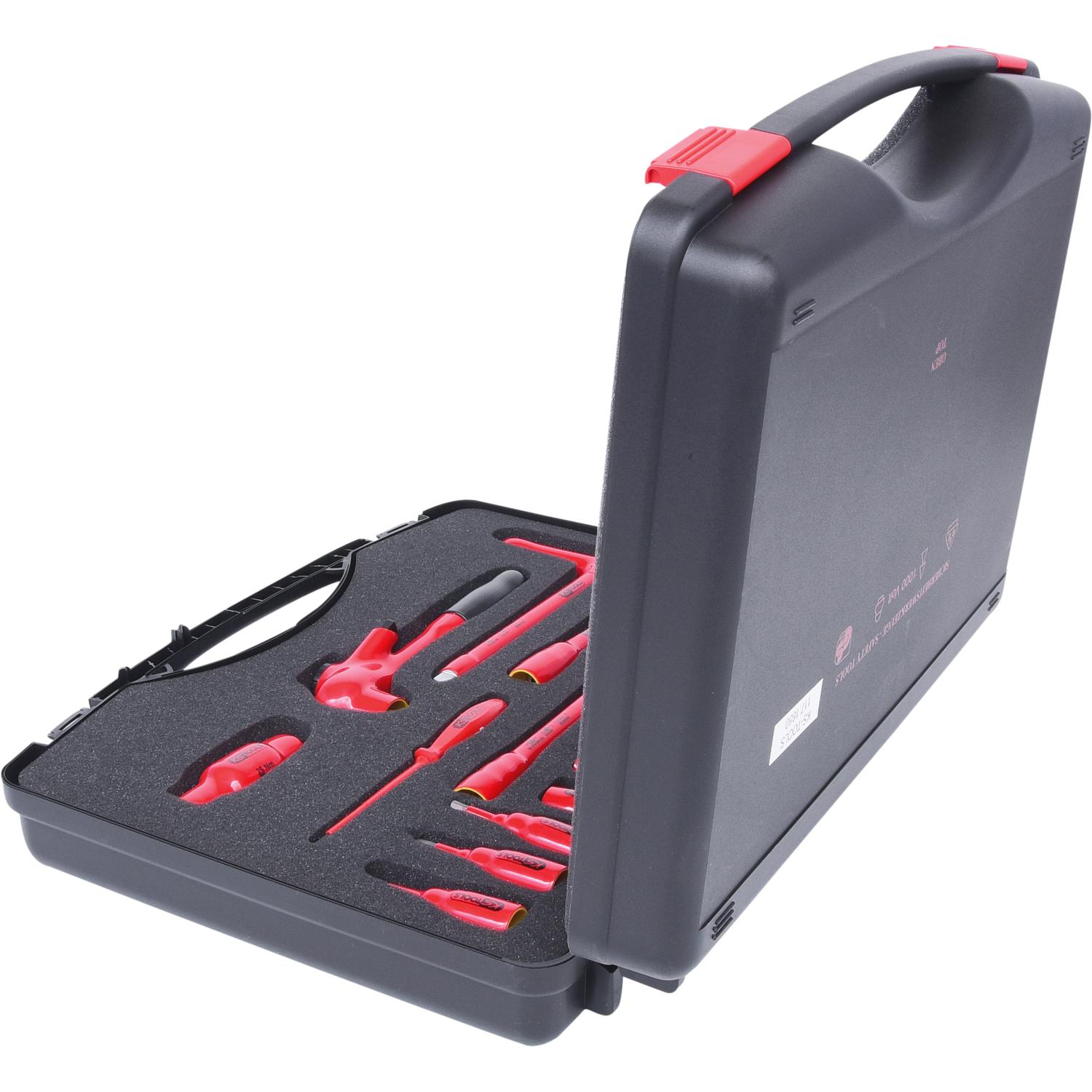 Thumbnail - KS Tools, Steckschlüssel + Stecknuss, 3/8" Steckschlüssel-Satz, 16 Teile, mit isolierten Werkzeugen
