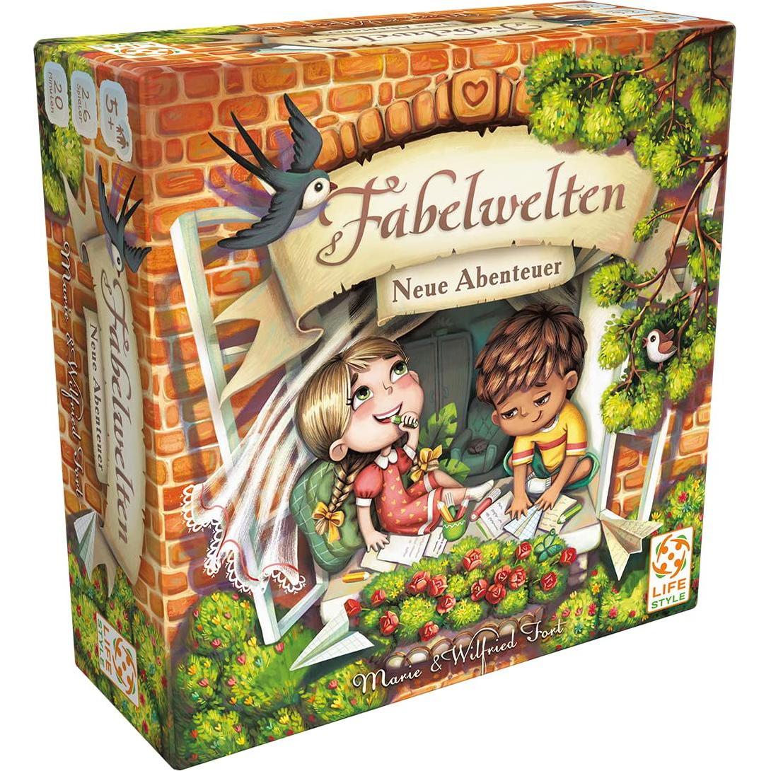 Asmodée LSBD0005 - Fabelwelten: Neue Abenteuer, für 2-6 Spieler, ab 5 Jahren (DE-Erweiterung) (Deutsch)