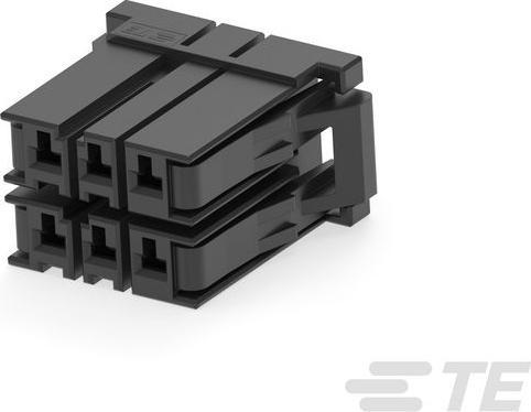 Produktbild TE Connectivity Housing FH 6w 2row Rec 5.08mm XX key D-3