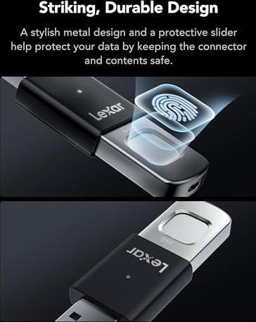 Produktbild Lexar Fingerprint F35 Pro (64 GB, USB-A)