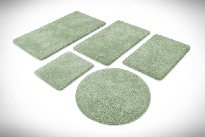 Actual product image Homie Living Badteppich Porto Azzurro (90 x 90 cm)