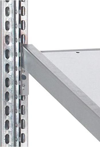 Produktbild Schulte Trennführung für Schrägbodenregale silber 60,0 cm