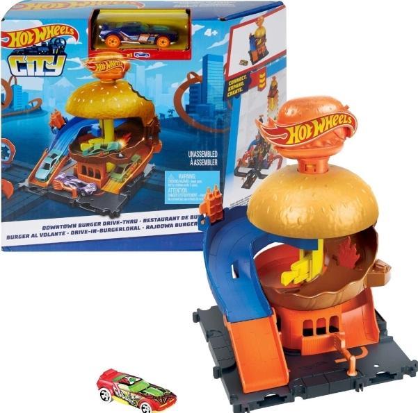Actual product image Hot Wheels City Downtown Track Set Assortment