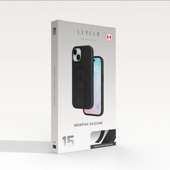 Produktbild LevelOne Morphix Silicone Case - iPhone 15 (Apple iPhone 15)