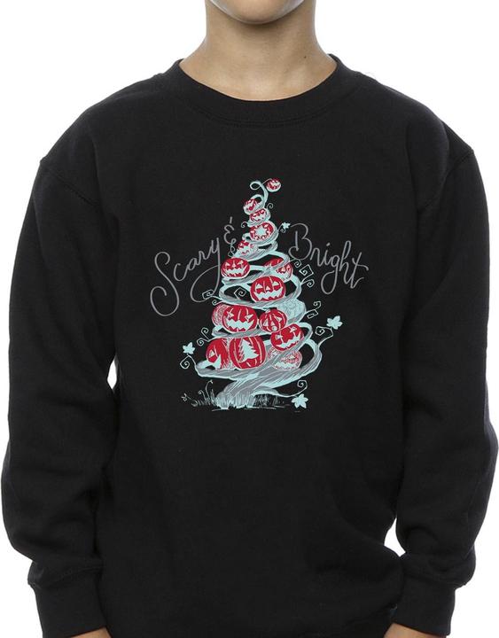 Image du produit Disney - Sweat THE NIGHTMARE BEFORE CHRISTMAS SCARY & BRIGHT - Garçon (152, 158)