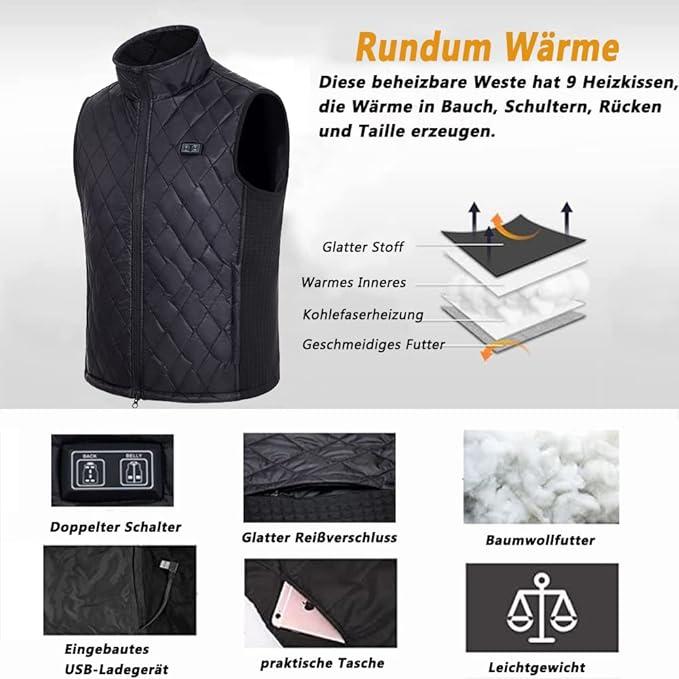 Actual product image Cubovie Heating waistcoat (M)