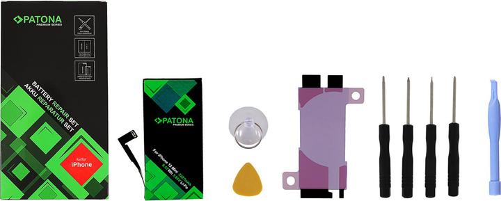 Produktbild Patona Premium Akku f. Apple iPhone 12 Mini A2176 A2398 A2399 A2400 A2471 inkl. Werkzeugset