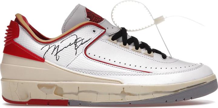Image du produit Jordan 2 Retro Low SP Off-White White Red (40.5)