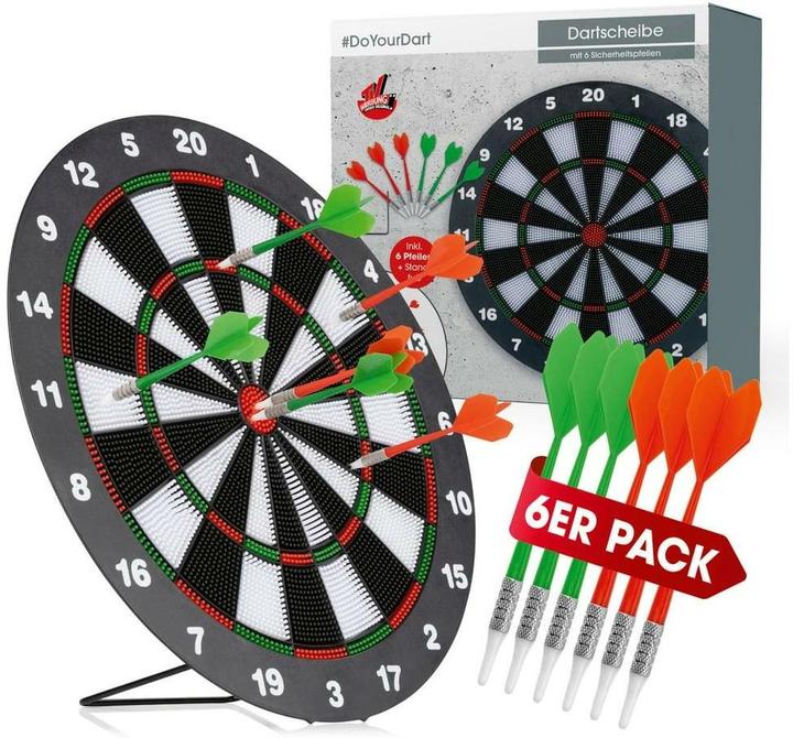 Produktbild DoYourDart Dartboard mit 6 Pfeilen