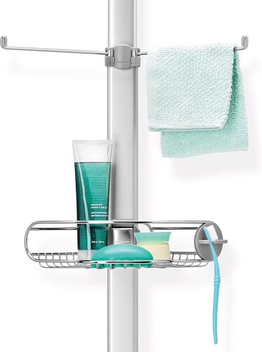 Image du produit Simplehuman Support de produit de douche Spann-Duschcaddy (32 x 22 x 274 cm)