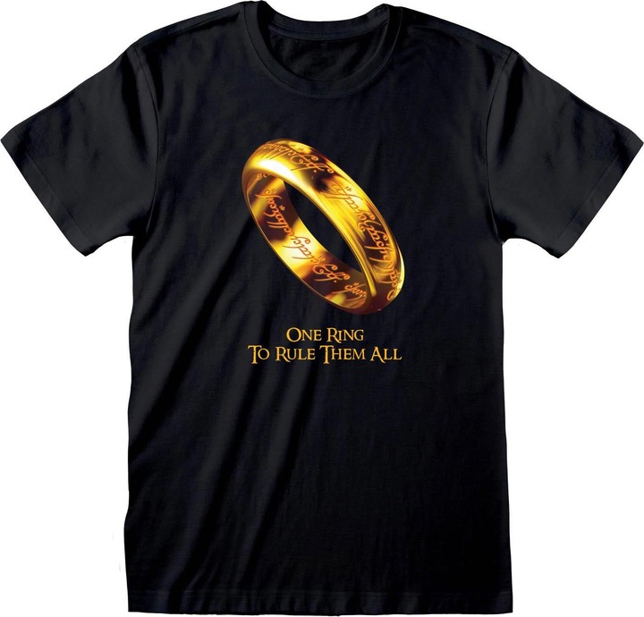 Image du produit Lord of the rings One Ring To Rule Them All T-shirt (M)