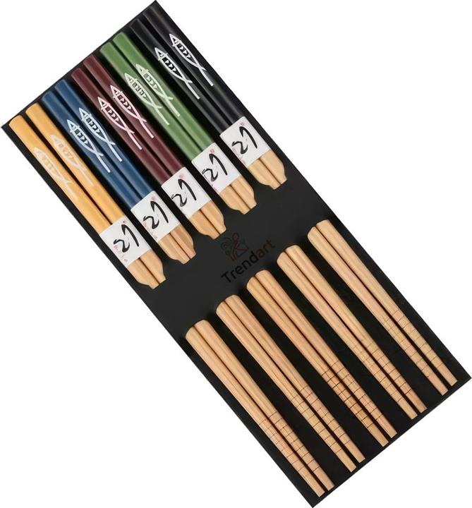 Trendart Fineart Essstäbchen, Fluss des Lebens