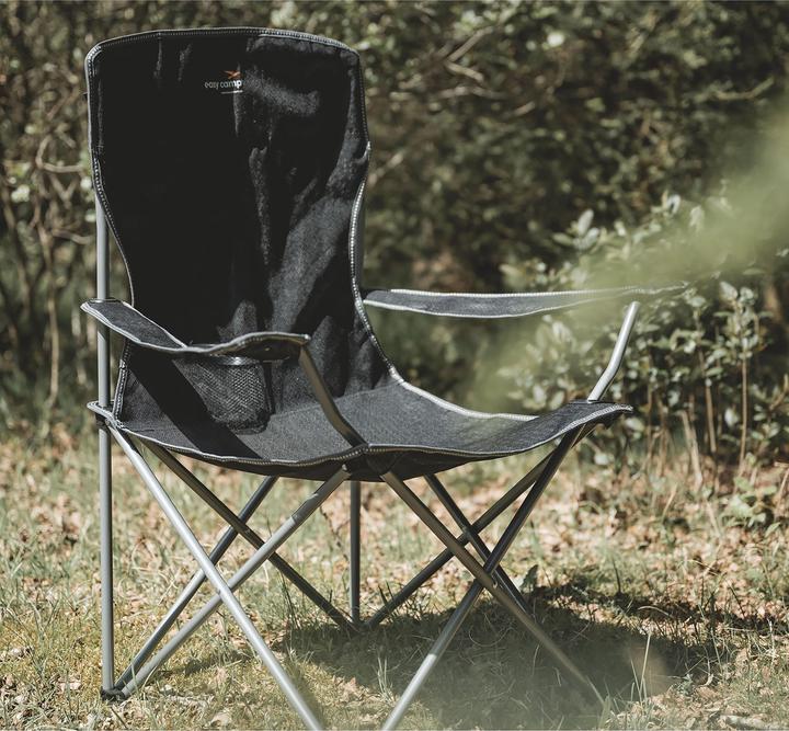 Actual product image Easy Camp Spruce Arm Chair, Ink Black 480087 (schwarz, Modell 2025)