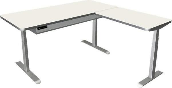 Image du produit Kerkmann TABLE MOVE4 LIFT BLANC L : 1800 ANNEXE L : 1000 (180 x 80 x 62 cm)