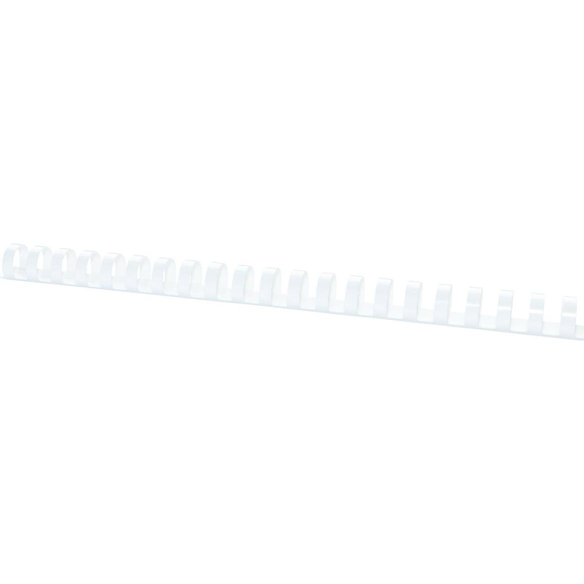 Office Products, Bindegerät Zubehör, Binderücken, A4, 19 mm (165 Blatt), 100 Stück, weiss