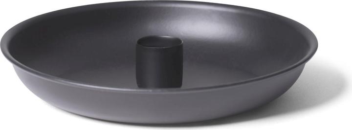 Produktbild Novaliv 2er-Set Stabkerzenhalter 18cm Metall Kerzenhalter Adventskranz rund Tafelkerzen SCHWARZ (18 x 18 cm)