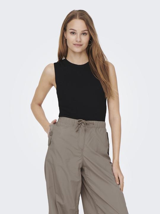 Actual product image Only Plain top without sleeves (S)