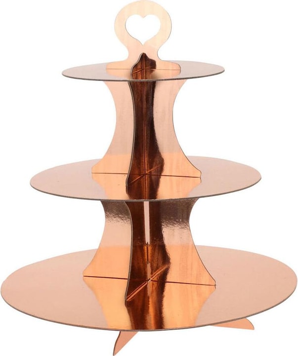 Productafbeelding Etagere karton 3 lagen roze