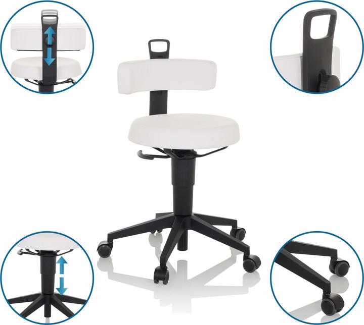 Produktbild Hjh Office Top Work Flex Pu (46 - 58 cm)