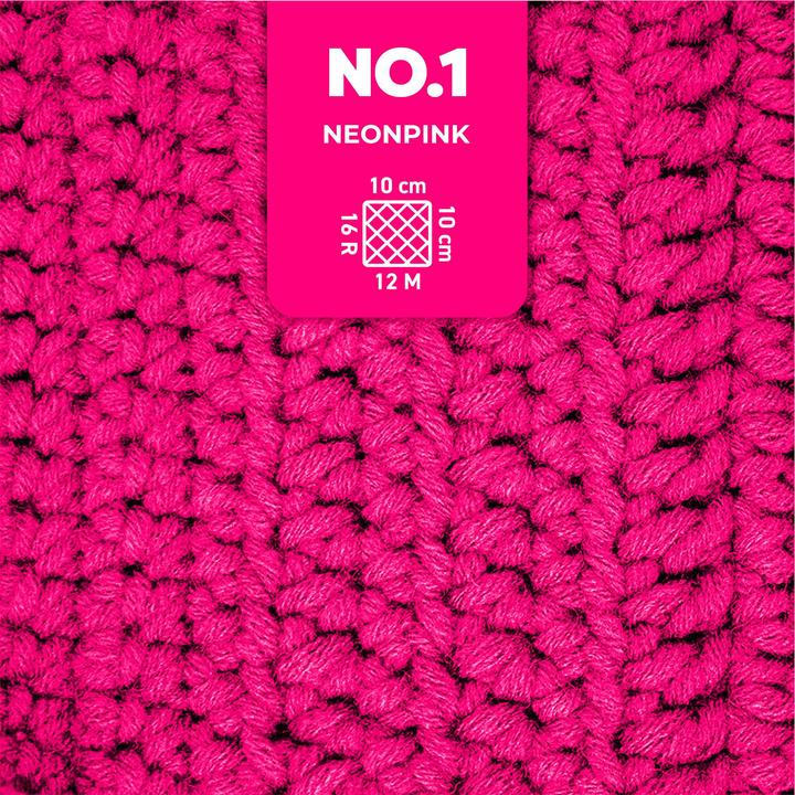 Produktbild Myboshi Wolle Nr. 1 col. 182 neonpink (55 m)
