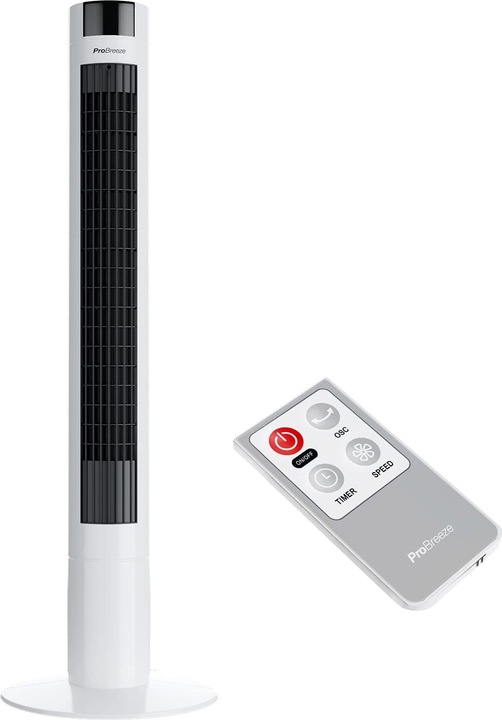 Breeze Oscillating tower fan (48 dB)