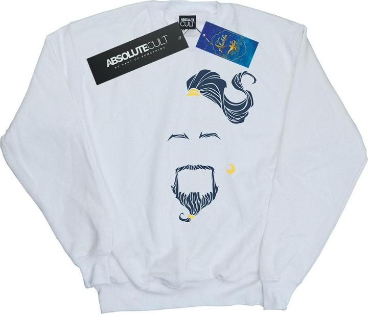 Immagine prodotto Disney Aladdin Movie Genie Blue Face Felpa Uomo (XL)