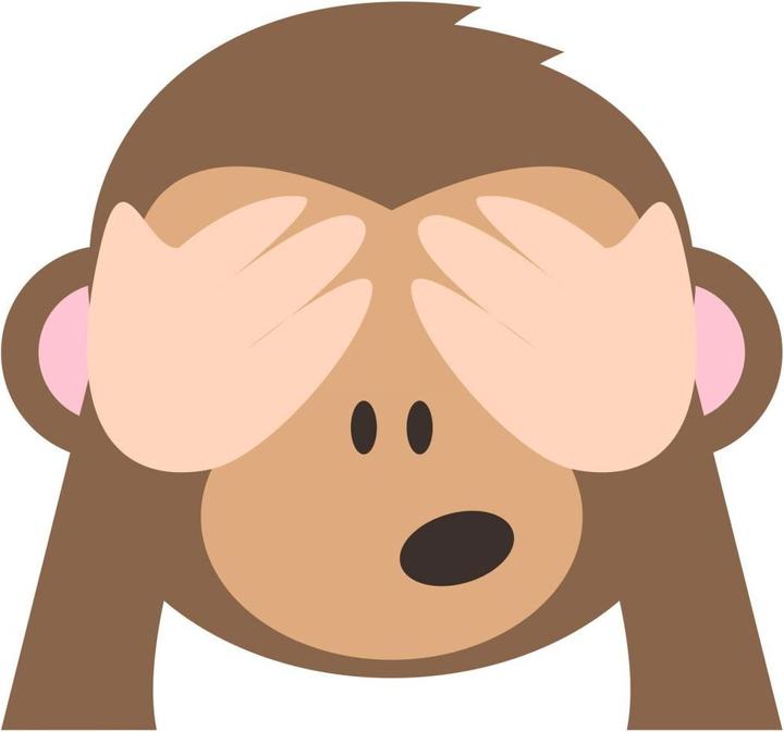 Produktbild Emojione Emoji See No Evil Monkey (40 x 43 cm)