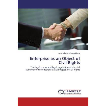Enterprise as an Object of Civil Rights, Fachbücher