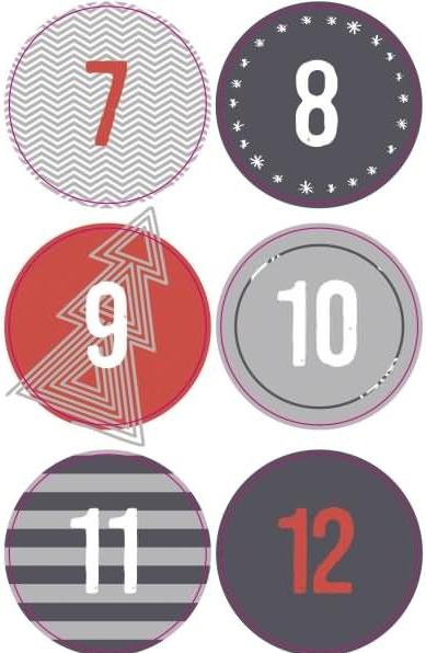 Actual product image Folia Advent calendar