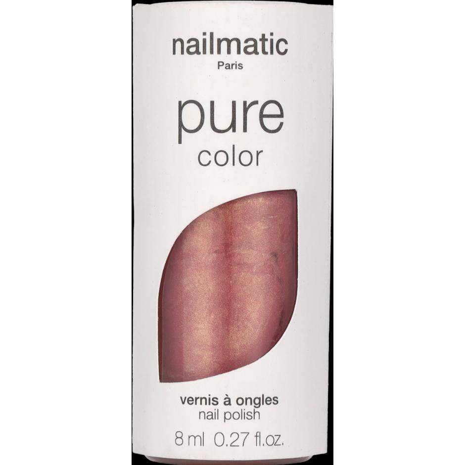 Nailmatic, Nagellack, Pure Color (Pearly Rosewoord, Farblack)