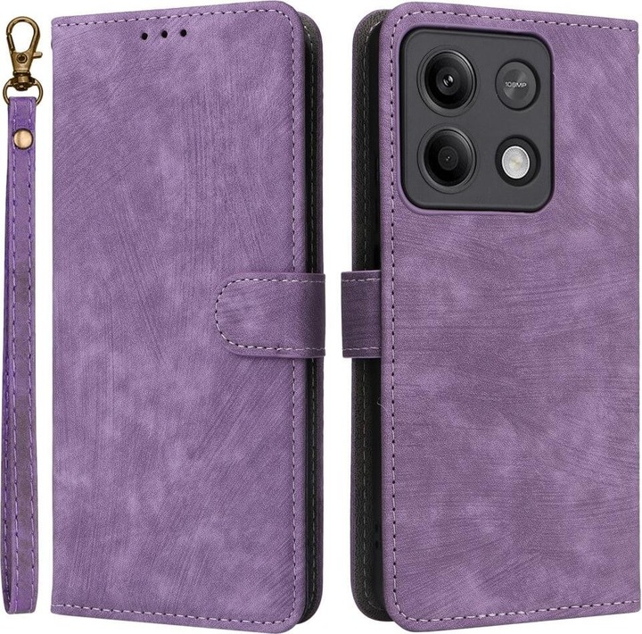Actual product image Cover-Discount Xiaomi Redmi Note 13 Pro - Case RFID Blocker purple (Xiaomi Redmi Note 13 Pro 5G)