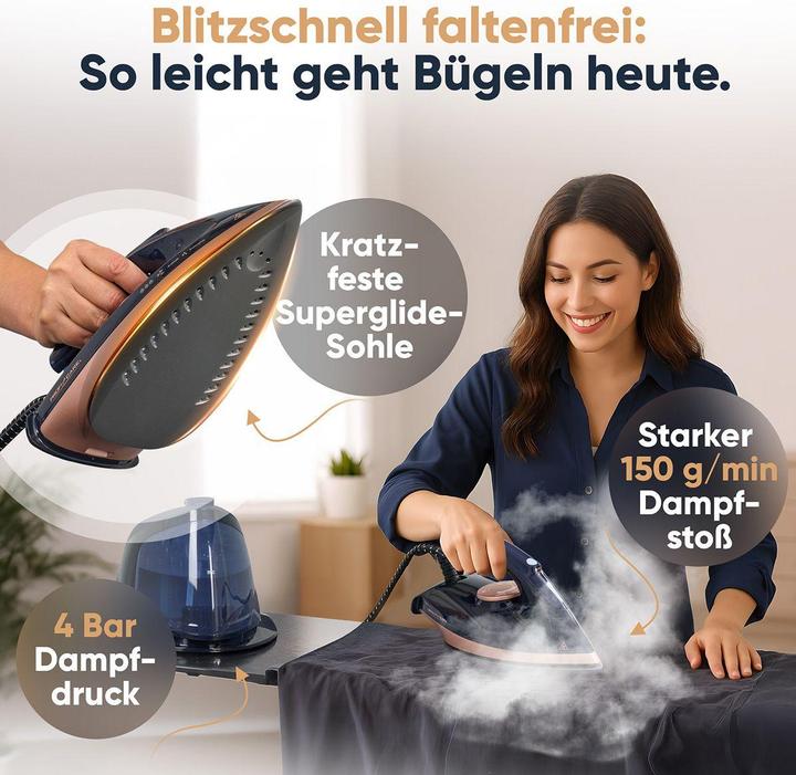Produktbild Profi-Care Dampfbügelstation