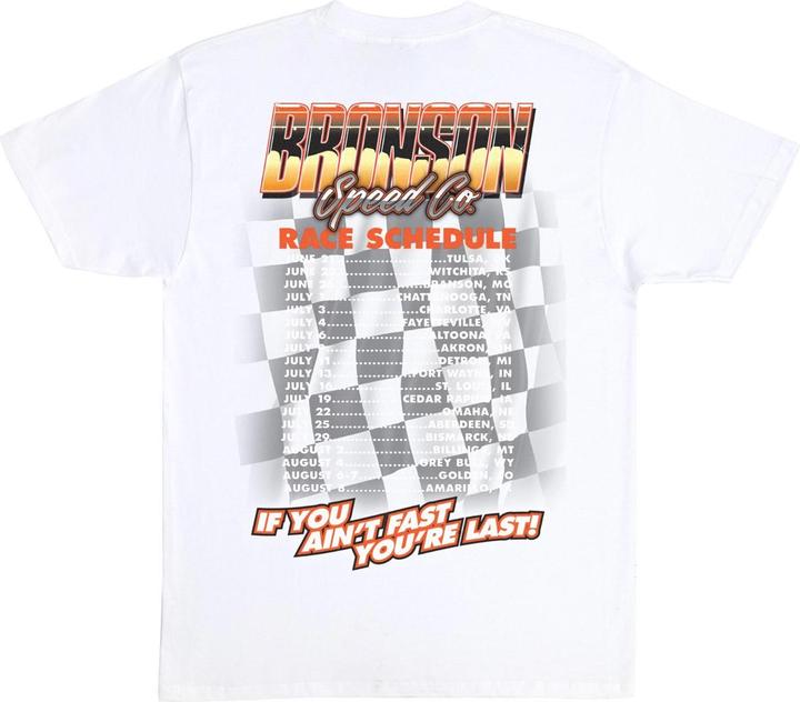 Actual product image Bronson Speed Co. Racing Raw S/S Regular T-Shirt (L)