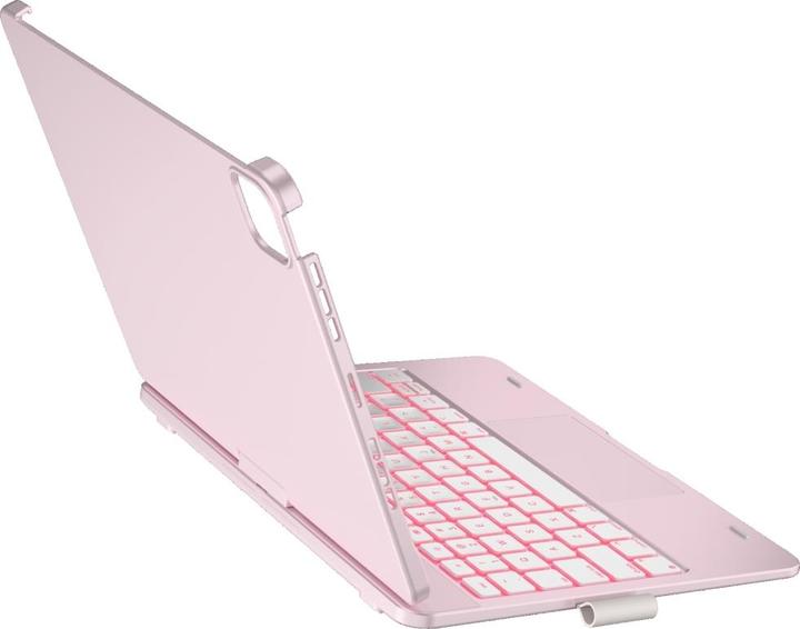 Actual product image Typecase Case Flexbook Touch with keyboard for iPad Air 11" 2024/2025 light pink (Eng. Int., Apple iPad Air 11 2024)