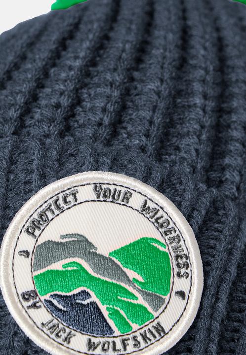 Actual product image Jack Wolfskin Pompom Badge Beanie K (S)
