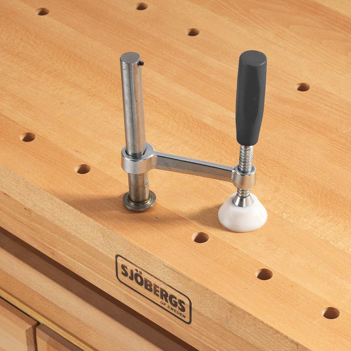 Immagine prodotto Sjobergs Morsetto di serraggio Sjbergs foro di serraggio 19 mm per banco da lavoro Scandi Plus 1425 e 1825 (19 mm)