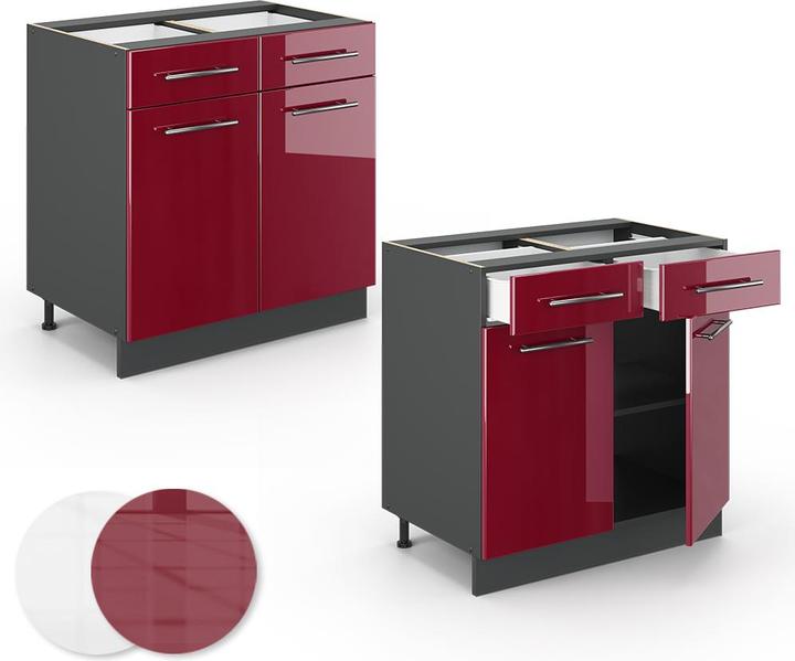 Actual product image Vicco Küchenunterschrank Fame-Line (80 x 60 x 81.5 cm)