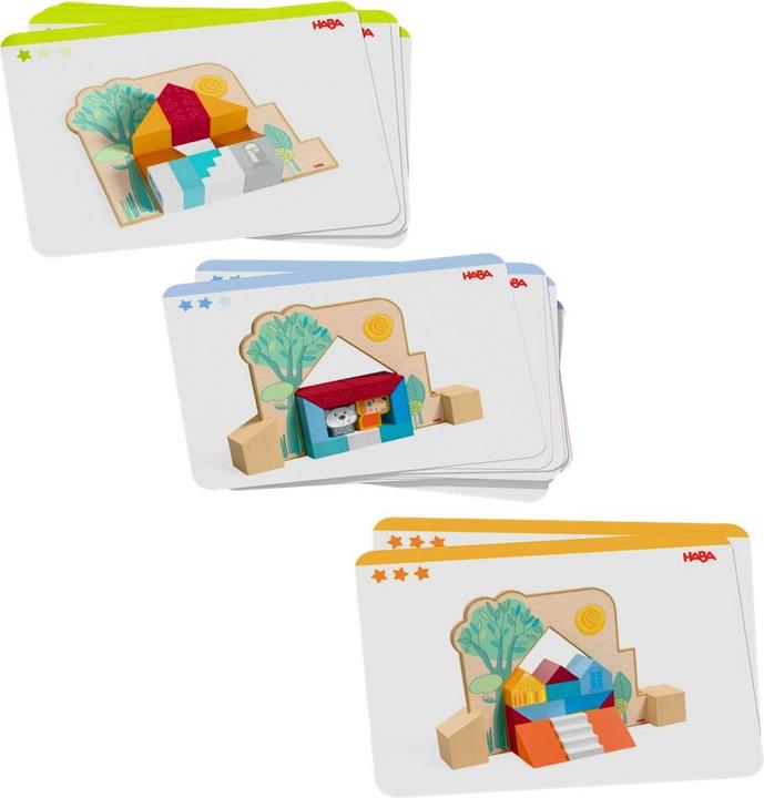 Produktbild Haba Stapel-Legespiel Bauspass