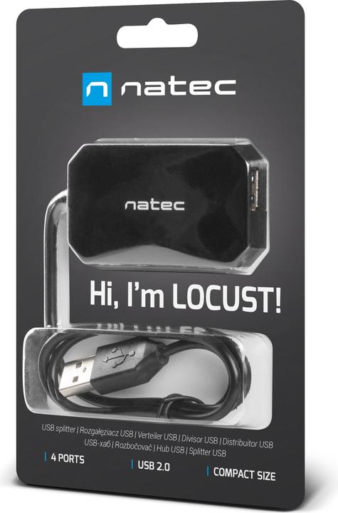 Actual product image Genesis NHU-0647 Interface Hub USB 2.0 (USB-A, 4 ports)