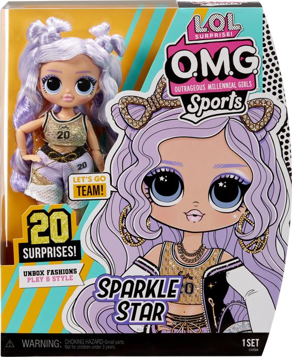Produktbild MGA L.O.L. Surprise! OMG Sports Doll S3- Sparkle Star