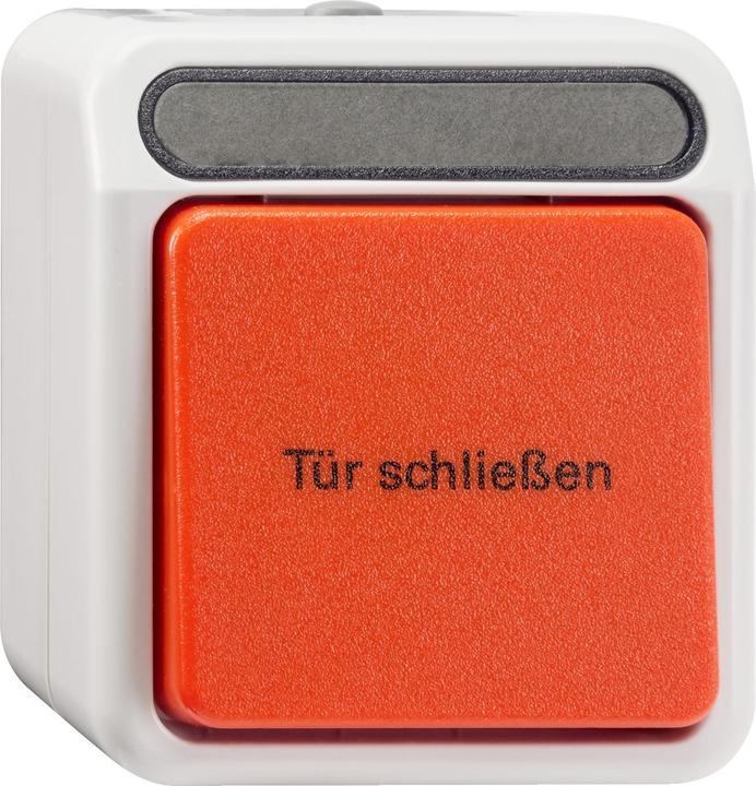Produktbild Merten Auslösetaster 1S/1OE lichtgrau AQUASTAR Steckdose
