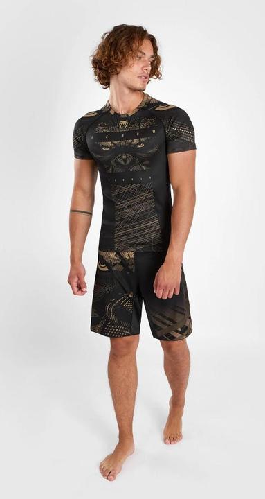 Produktbild Venum Gorilla Jungle Rashguard Short Sleeves - Black/Sand (S)