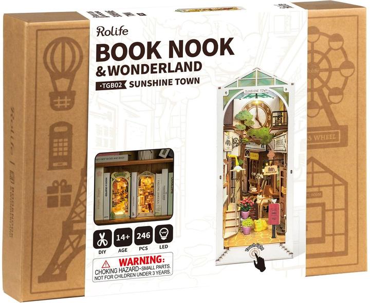 Actual product image Rolife Sunshine Town - Book Nook