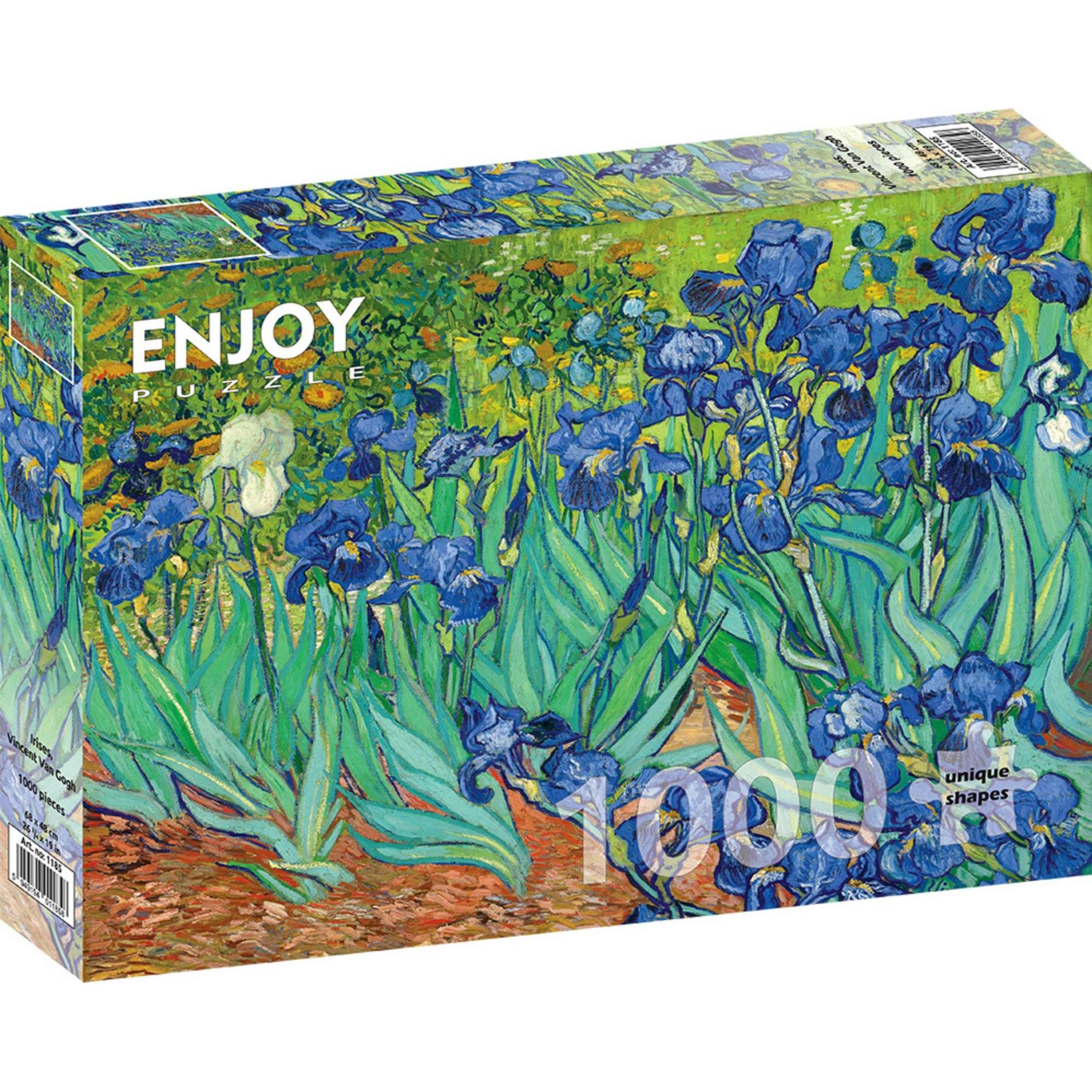 Enjoy Puzzle ENJOY-1185 - Vincent Van Gogh: Schwertlilien, Puzzle, 1000 Teile (1000 Teile)